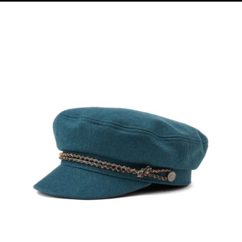 Brixton Teal Chain Fisherman Cap